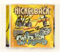 Chad Kroeger, Ryan Peake, Mike Kroeger, & Daniel Adair Signed Nickleback "Get Rollin" CD Album (JSA) at PristineAuction.com