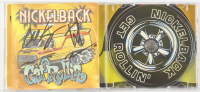 Nickelback "Get Rollin'" CD Insert Signed By (4) with Chad Kroeger, Ryan Peake, Mike Kroeger & Daniel Adair (JSA) at PristineAuction.com
