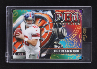 Eli Manning 2024 Wild Card QB1 On The Clock Rainbow Orange Rainbow Foil #OCW-RB-EM2 #04/20 at PristineAuction.com