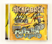 Chad Kroeger, Ryan Peake, Mike Kroeger, & Daniel Adair Signed Nickleback "Get Rollin" CD Album (JSA) at PristineAuction.com