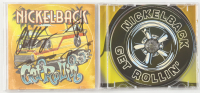 Nickelback "Get Rollin'" CD Insert Signed By (4) with Chad Kroeger, Ryan Peake, Mike Kroeger & Daniel Adair (JSA) at PristineAuction.com