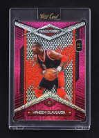 Hakeem Olajuwon 2024 Wild Card Alumination Pink Mojo #BC-HO #1/1 at PristineAuction.com