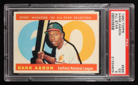 Hank Aaron 1960 Topps #566 AS (PSA 5) at PristineAuction.com