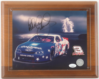 Dale Earnhardt Signed NASCAR Custom Photo Plaque Display (JSA) at PristineAuction.com