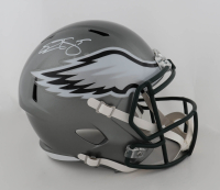 Donovan McNabb Signed Eagles Flash Alternate Full-Size Speed Helmet (Beckett) at PristineAuction.com
