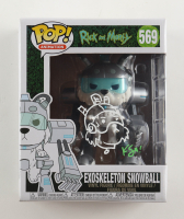 Kyle Starks Signed "Rick and Morty" Exoskeleton Snowball #569 Funko Pop! Figure with Hand-Drawn Sketch (Beckett) at PristineAuction.com