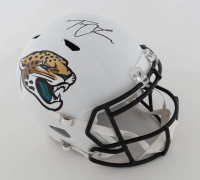 Trevor Lawrence Signed Jaguars Lunar Eclipse Alternate Speed Mini Helmet (Fanatics) at PristineAuction.com