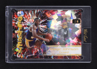 Magic Johnson 2024 Wild Card Alumination Smashing Silver Crystal #AS-MJ #2/8 at PristineAuction.com