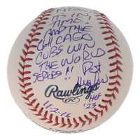Pat Huges Signed OML Baseball with Extensive Inscription (JSA) at PristineAuction.com