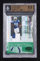 Joseph Addai 2007 Leaf Certified Certified Potential Game-Worn Memorabilia #6 #5/5 (BGS 9.5) at PristineAuction.com
