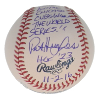 Pat Huges Signed OML Baseball with Extensive Inscription (JSA) at PristineAuction.com