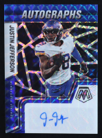 Justin Jefferson 2022 Panini Mosaic Autographs Mosaic Blue #30 #60/99 at PristineAuction.com
