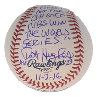 Pat Huges Signed OML Baseball with Extensive Inscription (JSA) at PristineAuction.com
