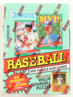 1991 Donruss Series 2 Baseball Wax Box with (36) Packs at PristineAuction.com