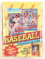 1991 Donruss Series 1 Baseball Wax Box with (36) Packs at PristineAuction.com