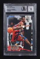 Allen Iverson Signed 1996-97 Fleer #235 RC (BGS | Auto 10) at PristineAuction.com