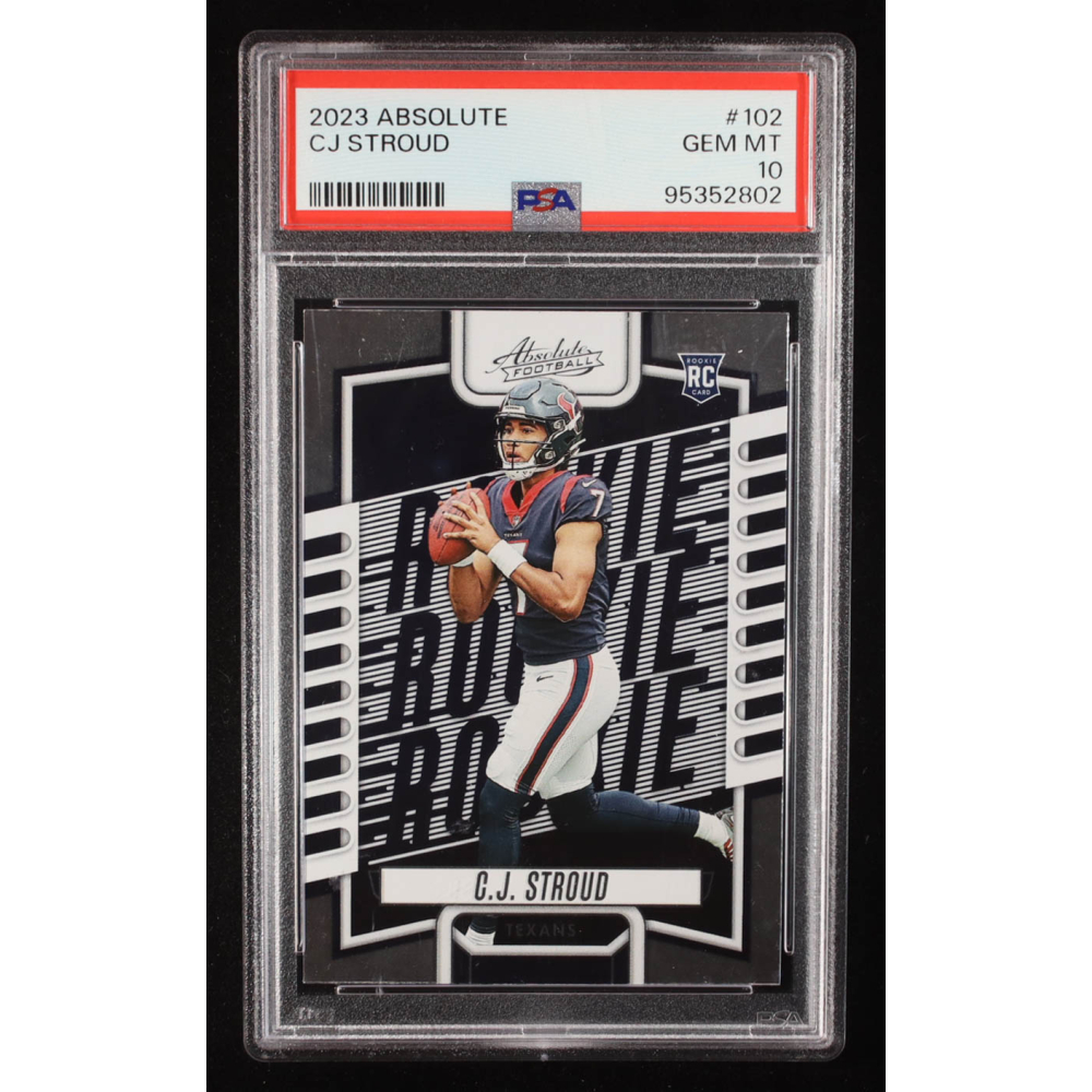 CJ Stroud 2023 Absolute #102 RC (PSA 10) at PristineAuction.com