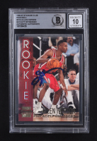 Allen Iverson Signed 1996-97 Stadium Club Rookies 2 #R16 RC (BGS | Auto 10) at PristineAuction.com