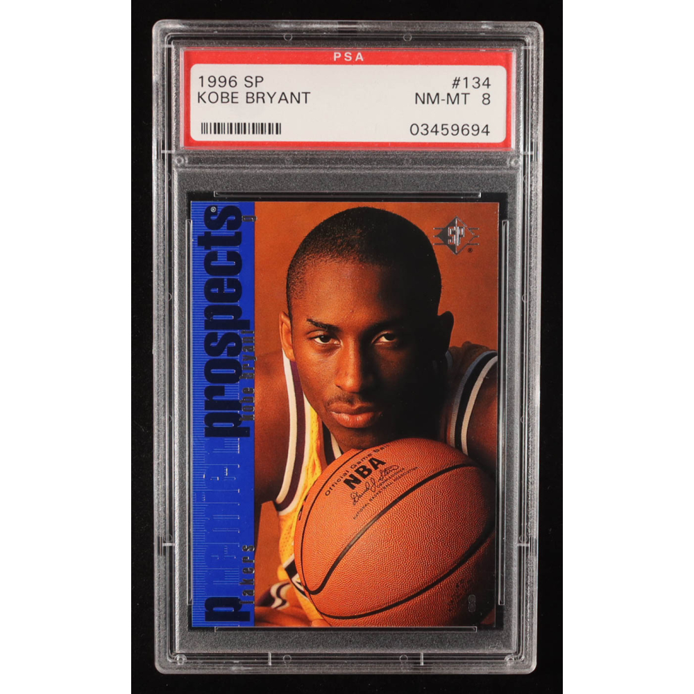Kobe Bryant 1996 SP #134 RC (PSA 8) at PristineAuction.com
