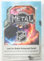 2024-25 Skybox Metal Universe Hockey Blaster Box with (5) Packs at PristineAuction.com
