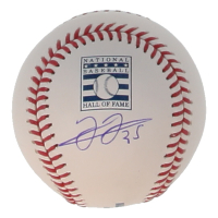 Frank Thomas Signed OML Hall of Fame Logo Baseball (JSA) at PristineAuction.com