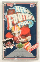 1991 Upper Deck Premiere Edition Football Box with (36) Packs at PristineAuction.com