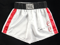 Muhammad Ali Signed Everlast Boxing Trunks with Cassius Clay Signature (JSA) at PristineAuction.com
