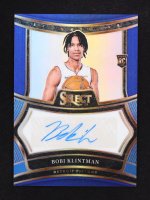 Bobi Klintman 2024-25 Select Rookie Signatures Blue Prizms #25 RC #28/49 at PristineAuction.com