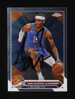 Shai Gilgeous-Alexander Signed 2023-24 Topps Chrome #53 (JSA) at PristineAuction.com