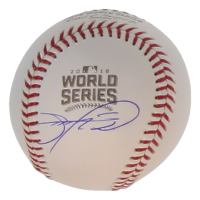 Sammy Sosa Signed 2016 World Series Logo Baseball (Beckett) at PristineAuction.com