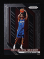 Shai Gilgeous-Alexander Signed 2018-19 Panini Prizm #184 RC (JSA) at PristineAuction.com