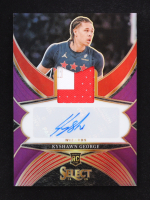 Kyshawn George 2024-25 Select Rookie Jersey Autographs Purple Prizms #6 RC #89/99 at PristineAuction.com