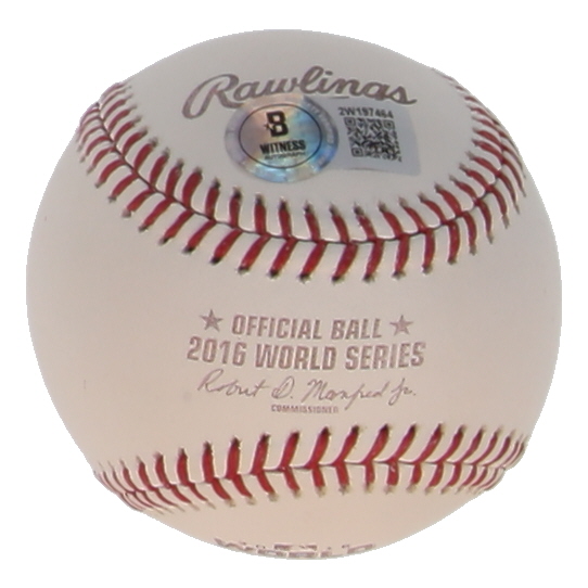 Sammy Sosa Signed 2016 World Series Logo Baseball (Beckett) at PristineAuction.com Sammy Sosa Signed 2016 World Series Logo Baseball (Beckett) at PristineAuction.com