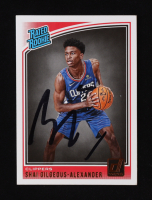 Shai Gilgeous-Alexander Signed 2018-19 Donruss Rated Rookie #182 RC (JSA) at PristineAuction.com