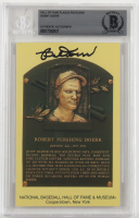 Bobby Doerr Signed Hall of Fame Plaque Postcard (BGS) at PristineAuction.com