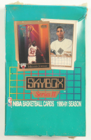 1990-91 Skybox Series 2 Basketball Wax Box with (36) Packs at PristineAuction.com