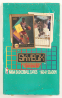 1990-91 Skybox Series 2 Basketball Wax Box with (36) Packs at PristineAuction.com