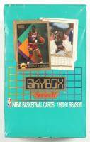 1990-91 Skybox Series 2 Basketball Wax Box with (36) Packs at PristineAuction.com
