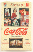 1994 Collect-A-Card Coca-Cola Series 3 Trading Card Box at PristineAuction.com