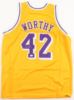 James Worthy Signed Jersey (JSA) at PristineAuction.com