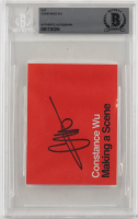 Constance Wu Signed "Making a Scene" Card (BGS) at PristineAuction.com