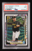 Paul Skenes 2024 Bowman Chrome Wave Refractors #31 RC #17/100 (PSA 9) at PristineAuction.com