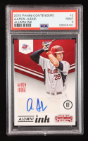 Aaron Judge 2015 Panini Contenders Alumni Ink #2 RC (PSA 9) at PristineAuction.com