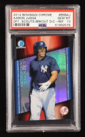 Aaron Judge 2014 Bowman Chrome Draft Scouts Breakout Die-Cut Refractors #BSBAJ RC (PSA 10) at PristineAuction.com