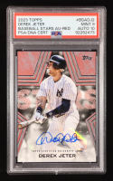 Derek Jeter 2023 Topps Baseball Stars Autographs Red #BSADJ2 #21/25 (PSA 9 | Autograph Graded 10) at PristineAuction.com