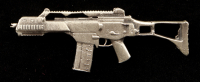 Gewehr G36 Assault Rifle 8.5 Grams Investment Caster .999 Fine Silver Art Pour Bullion at PristineAuction.com