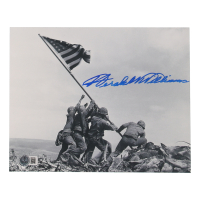 Hershel W. Williams Signed World War II 8x10 Photo (Beckett) at PristineAuction.com