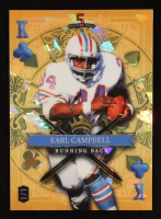 Earl Campbell 2024 Wild Card 5 Card Draw Stacked Deck King of Clubs Crystal Gold #ECN #1/1 at PristineAuction.com