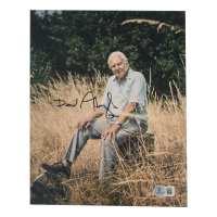David Attenborough Signed 8x10 Photo (Beckett) at PristineAuction.com