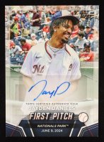 Jayden Daniels 2024 Topps First Pitch Autographs #FPAJAYD RC #57/99 at PristineAuction.com